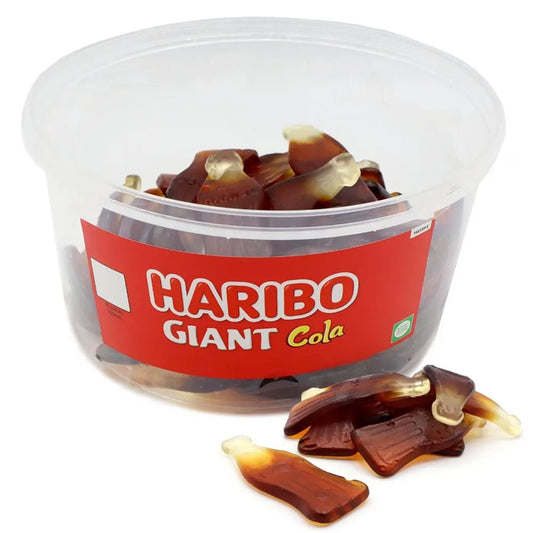 Haribo Tub -  Giant Cola Bottles