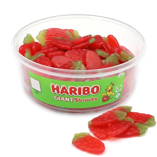 Haribo Tub - Giant Strawberries