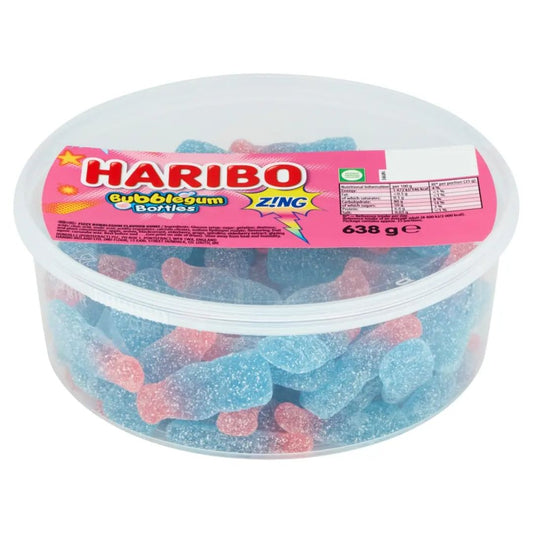 Haribo Tub - Bubblegum Bottles Zing